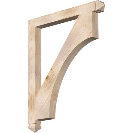 Westlake Arts & Crafts Smooth Bracket, Douglas Fir, 3 1/2W X 36D X 44H